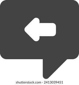 Comment icon symbol vector image. Illustration of the chat social media concept design image