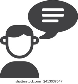 Comment icon symbol vector image. Illustration of the chat social media concept design image