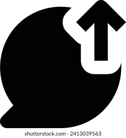Comment icon symbol vector image. Illustration of the chat social media concept design image