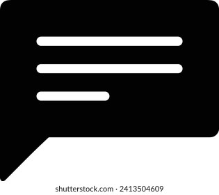 Comment icon symbol vector image. Illustration of the chat social media concept design image