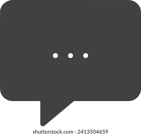 Comment icon symbol vector image. Illustration of the chat social media concept design image