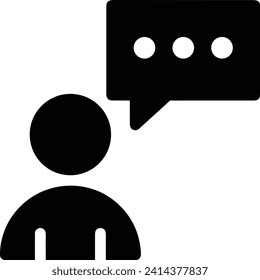 Comment icon symbol vector image. Illustration of the chat social media concept design image