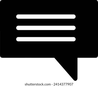 Comment icon symbol vector image. Illustration of the chat social media concept design image