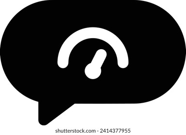 Comment icon symbol vector image. Illustration of the chat social media concept design image