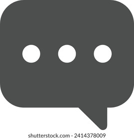 Comment icon symbol vector image. Illustration of the chat social media concept design image