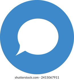 Comment icon symbol vector image. Illustration of the chat social media concept design image