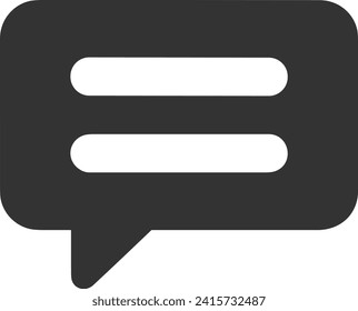 Comment icon symbol vector image. Illustration of the chat social media concept design image