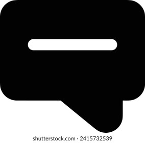 Comment icon symbol vector image. Illustration of the chat social media concept design image