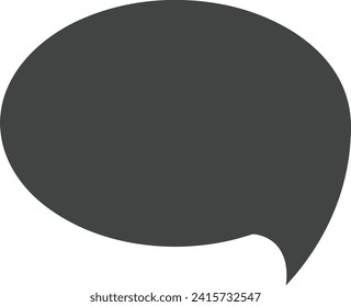 Comment icon symbol vector image. Illustration of the chat social media concept design image