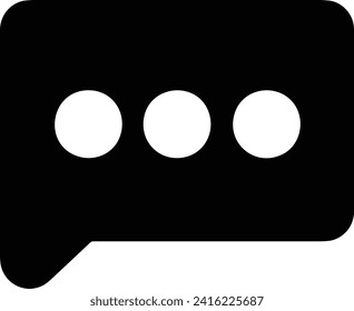 Comment icon symbol vector image. Illustration of the chat social media concept design image