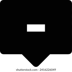 Comment icon symbol vector image. Illustration of the chat social media concept design image
