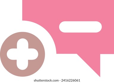 Comment icon symbol vector image. Illustration of the chat social media concept design image