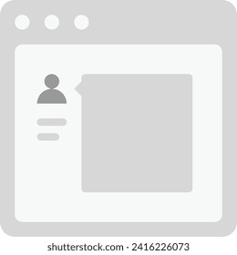 Comment icon symbol vector image. Illustration of the chat social media concept design image