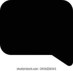 Icono de comentario imagen vectorial. Ilustración de la imagen de diseño del concepto de chat en medios sociales