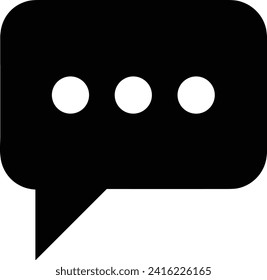 Comment icon symbol vector image. Illustration of the chat social media concept design image