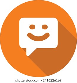 Comment icon symbol vector image. Illustration of the chat social media concept design image