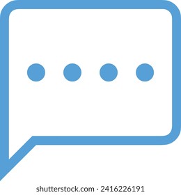 Comment icon symbol vector image. Illustration of the chat social media concept design image