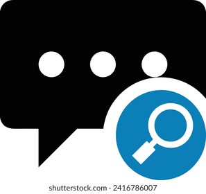 Comment icon symbol vector image. Illustration of the chat social media concept design image