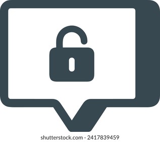 Comment icon symbol vector image. Illustration of the chat social media concept design image
