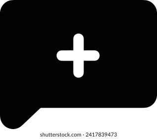 Comment icon symbol vector image. Illustration of the chat social media concept design image