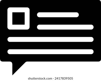 Comment icon symbol vector image. Illustration of the chat social media concept design image