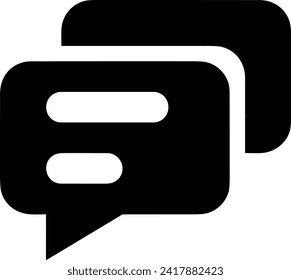 Comment icon symbol vector image. Illustration of the chat social media concept design image