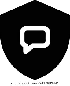 Symbol für Kommentare, Vektorbild. Illustration des Chat-Konzepts für Social Media-Design-Bild