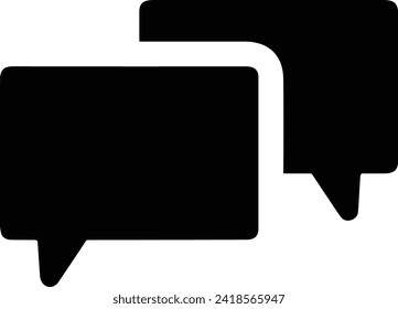 Comment icon symbol vector image. Illustration of the chat social media concept design image