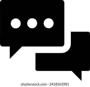 Comment icon symbol vector image. Illustration of the chat social media concept design image