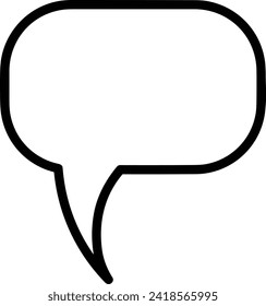 Comment icon symbol vector image. Illustration of the chat social media concept design image