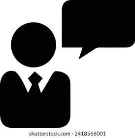 Symbol für Kommentare, Vektorbild. Illustration des Chat-Konzepts für Social Media-Design-Bild