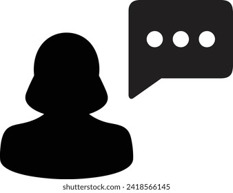 Comment icon symbol vector image. Illustration of the chat social media concept design image