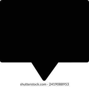Comment icon symbol vector image. Illustration of the chat social media concept design image