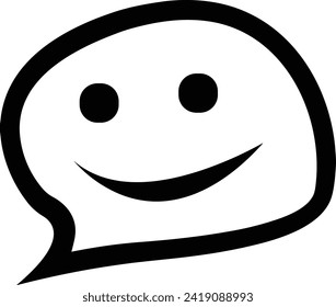 Comment icon symbol vector image. Illustration of the chat social media concept design image