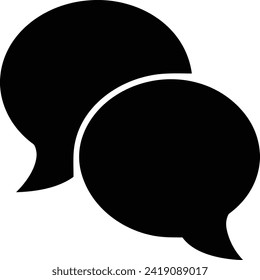 Comment icon symbol vector image. Illustration of the chat social media concept design image