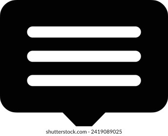 Comment icon symbol vector image. Illustration of the chat social media concept design image