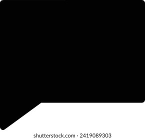 Comment icon symbol vector image. Illustration of the chat social media concept design image