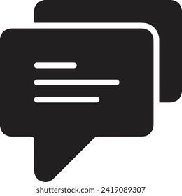 Comment icon symbol vector image. Illustration of the chat social media concept design image