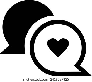 Comment icon symbol vector image. Illustration of the chat social media concept design image