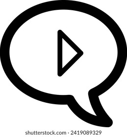 Comment icon symbol vector image. Illustration of the chat social media concept design image