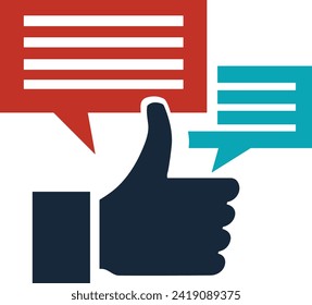 Comment icon symbol vector image. Illustration of the chat social media concept design image