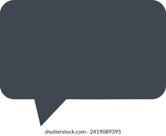 Comment icon symbol vector image. Illustration of the chat social media concept design image