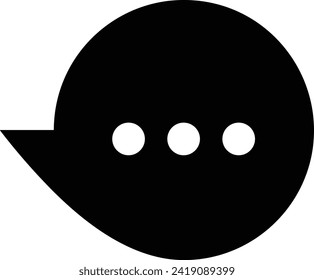 Comment icon symbol vector image. Illustration of the chat social media concept design image