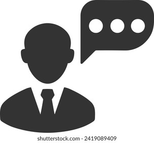 Comment icon symbol vector image. Illustration of the chat social media concept design image