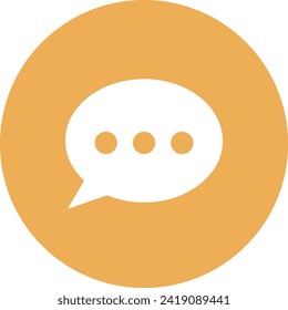 Comment icon symbol vector image. Illustration of the chat social media concept design image