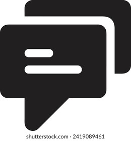 Comment icon symbol vector image. Illustration of the chat social media concept design image