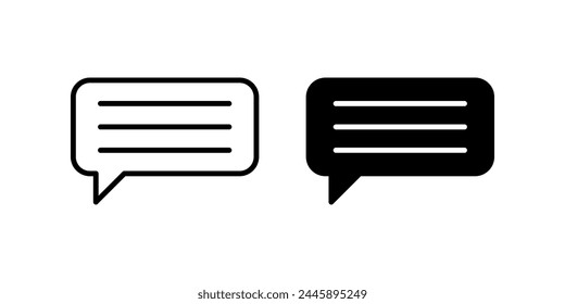 Comment icon. talk sign. for mobile concept and web design. vector illustration