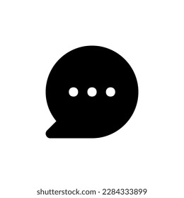 Comment icon vector. Chat, conversation icon symbol