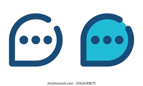 Comment icon. Vector illustration element
