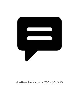 comment icon vector illustration style